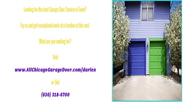 Garage Door Repairs, Service and Installations in Darien, IL