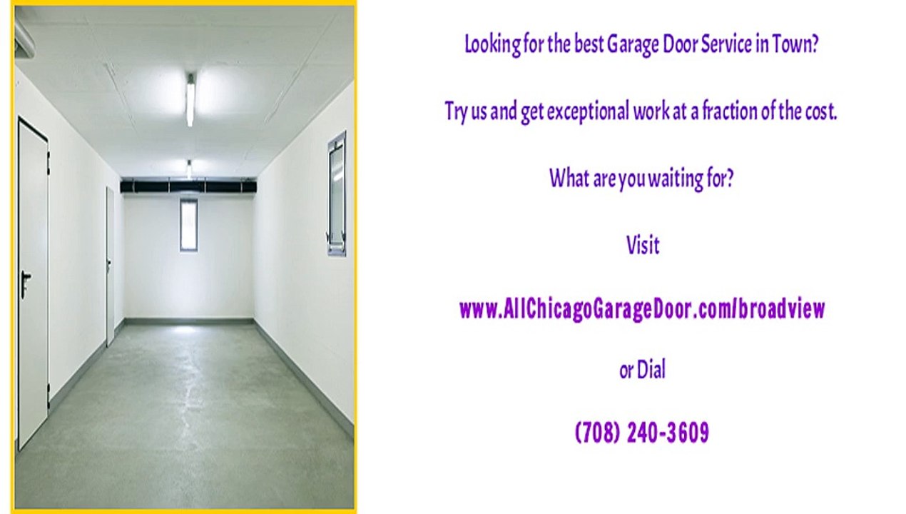 Broadview, IL Garage Door Repairs, Service and Installations