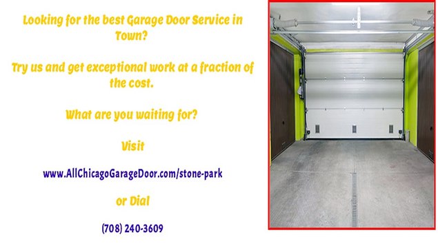 Garage Door Repair Services in Stone Park, IL