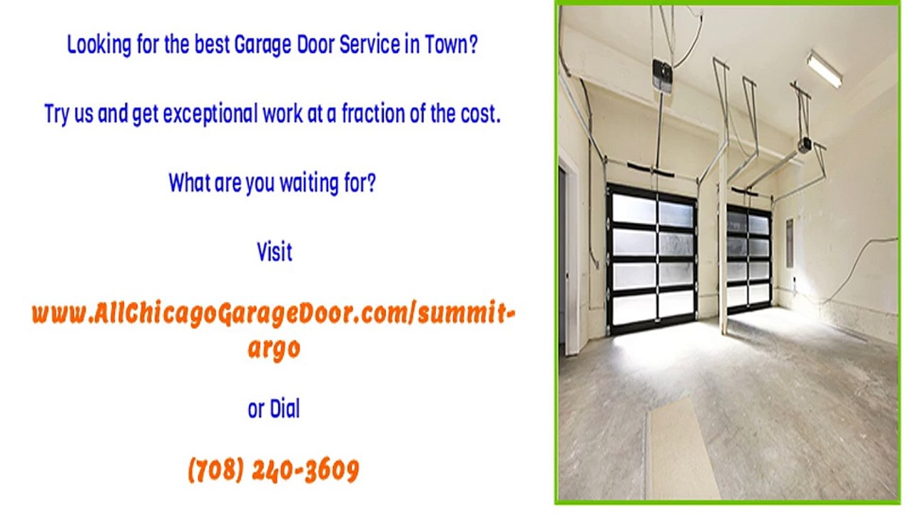 Summit Argo, IL Garage Door Repair Services
