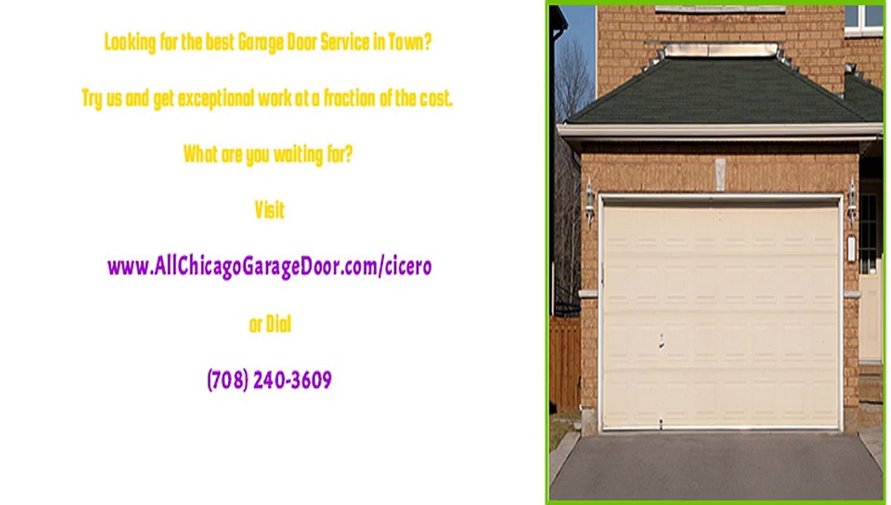 Garage Door Repairs, Service and Installations in Cicero, IL