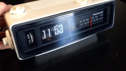 Selling a Panasonic RC-6025 - The Groundhog Day Clock.