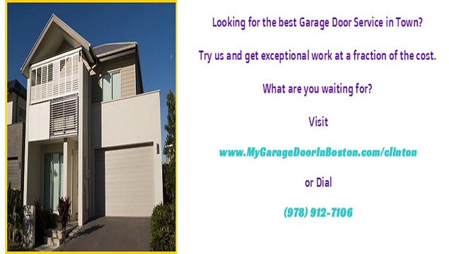 Expert Garage Door Repair in Clinton, MA