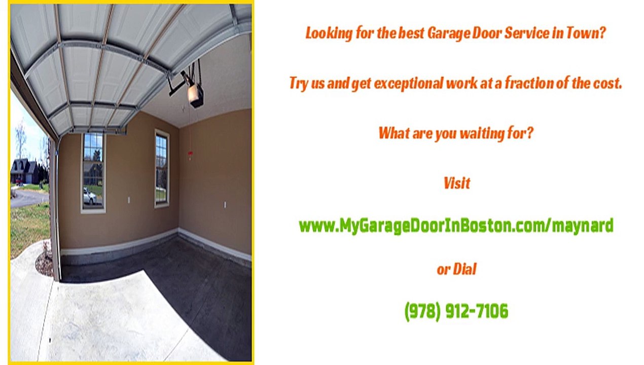 Maynard, MA Garage Door Repairs and Installations
