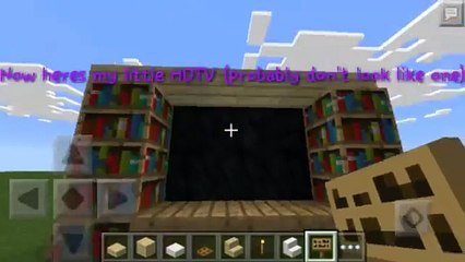 Mcpe Minecraft Pocket Edition Furniture Ideas P1 Video Dailymotion