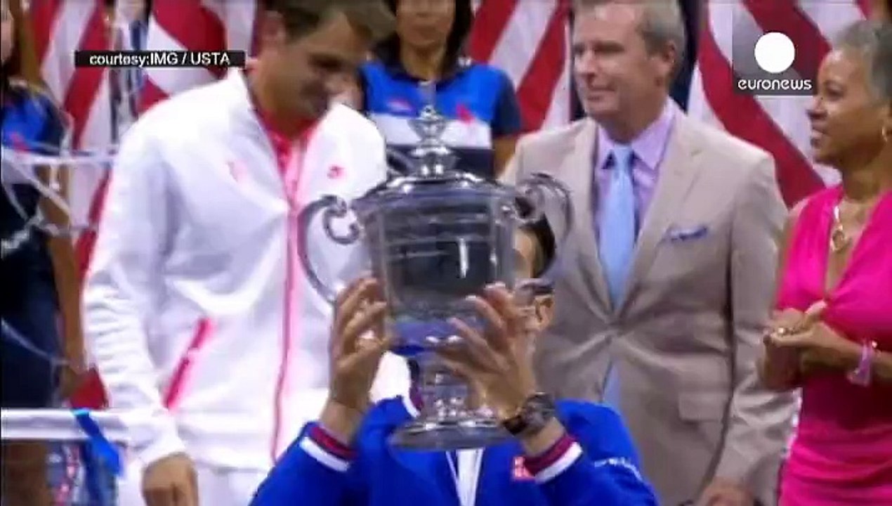 Djokovic logra su segundo Abierto de EEUU tras vencer a Federer
