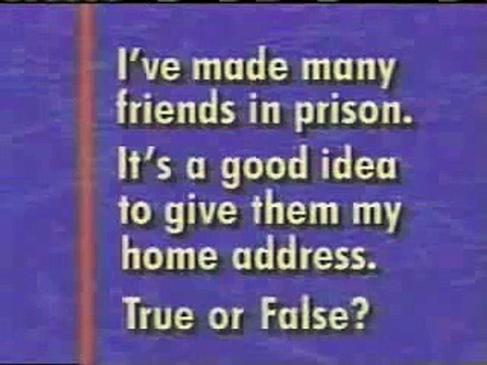 TV Nation - The Get Ready For Prison Test