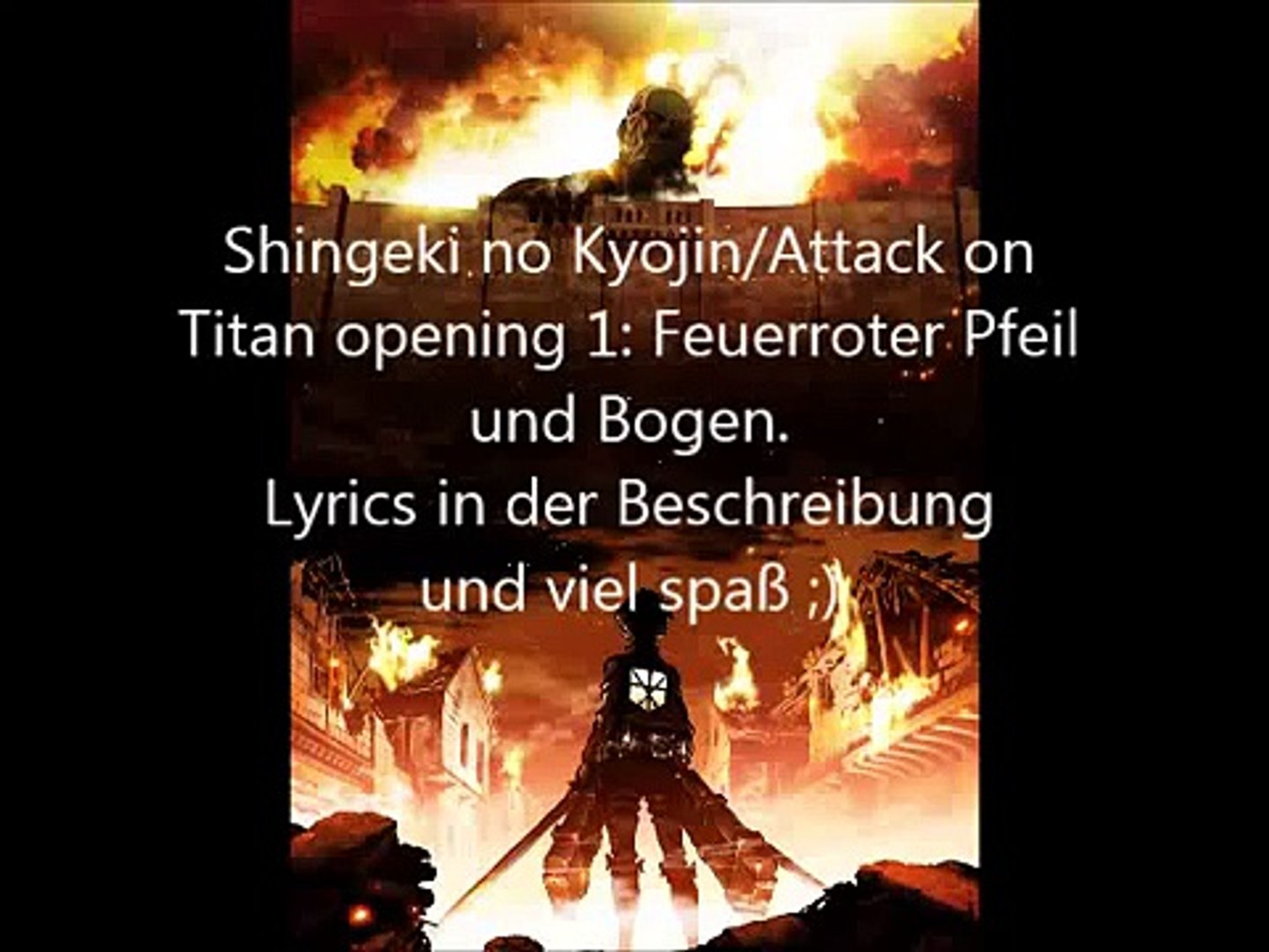 Shingeki no Kyojin/ Attack on Titan opening full ( with lyrics) - video  Dailymotion