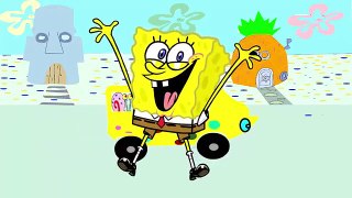 Animation Song Sponge Bob HD Version-Wheels On The Bus | Plus Lots More Nursery Rhymes