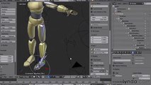 How to create Rigging a Humanoid Character with Blender 3d animation
