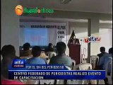 Juan Carlos Hurtado ex Locutor de Radio Z participo en evento del CFP Huaral.wmv