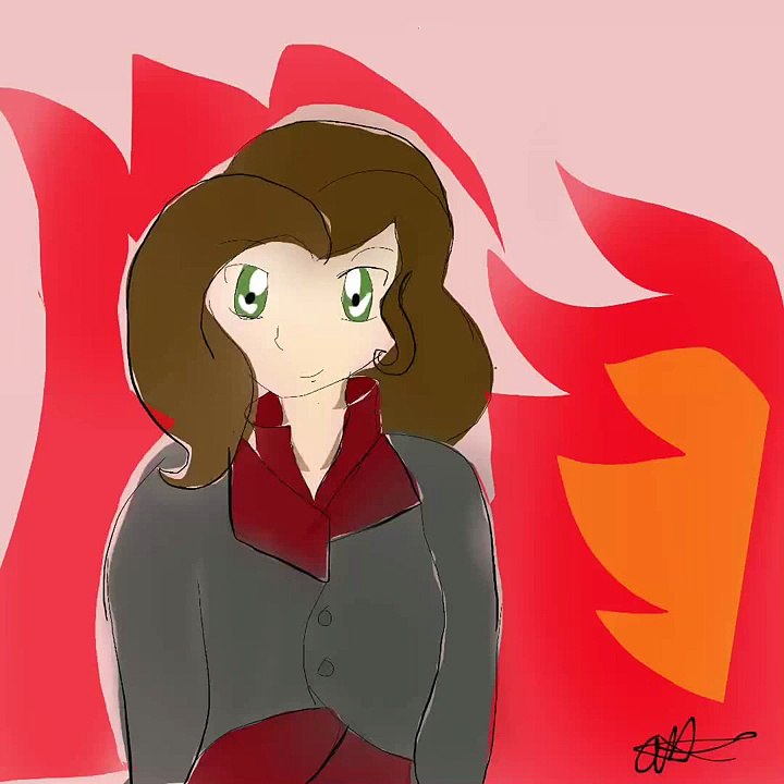 Speed drawing asami asato from legends of korra