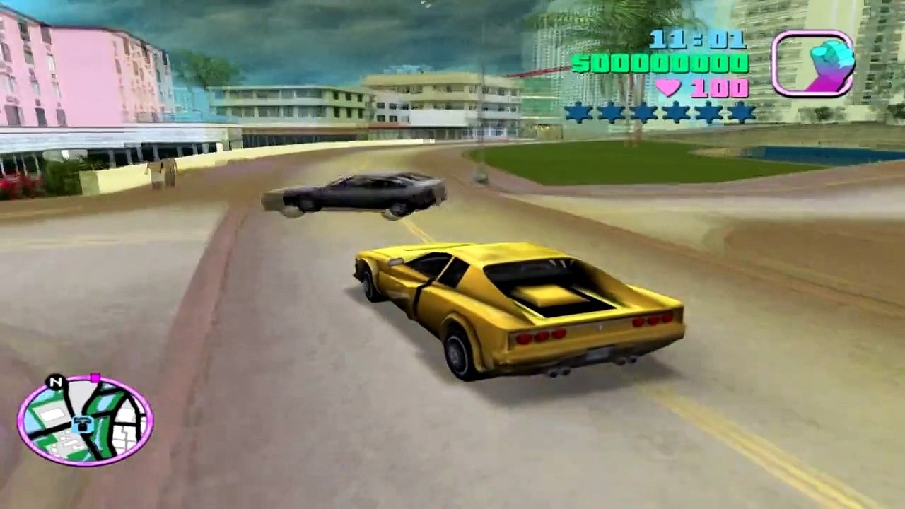 Прохождение Grand Theft Auto Vice City #1 миссия:Back Alley Braul