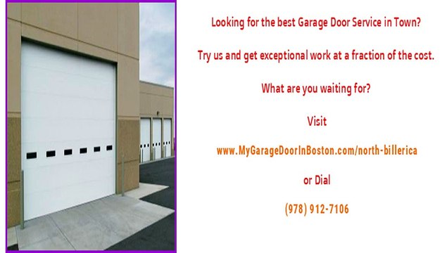North Billerica, MA Garage Door Repair Specialists