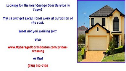 Prides Crossing, MA Garage Door Repair Specialists