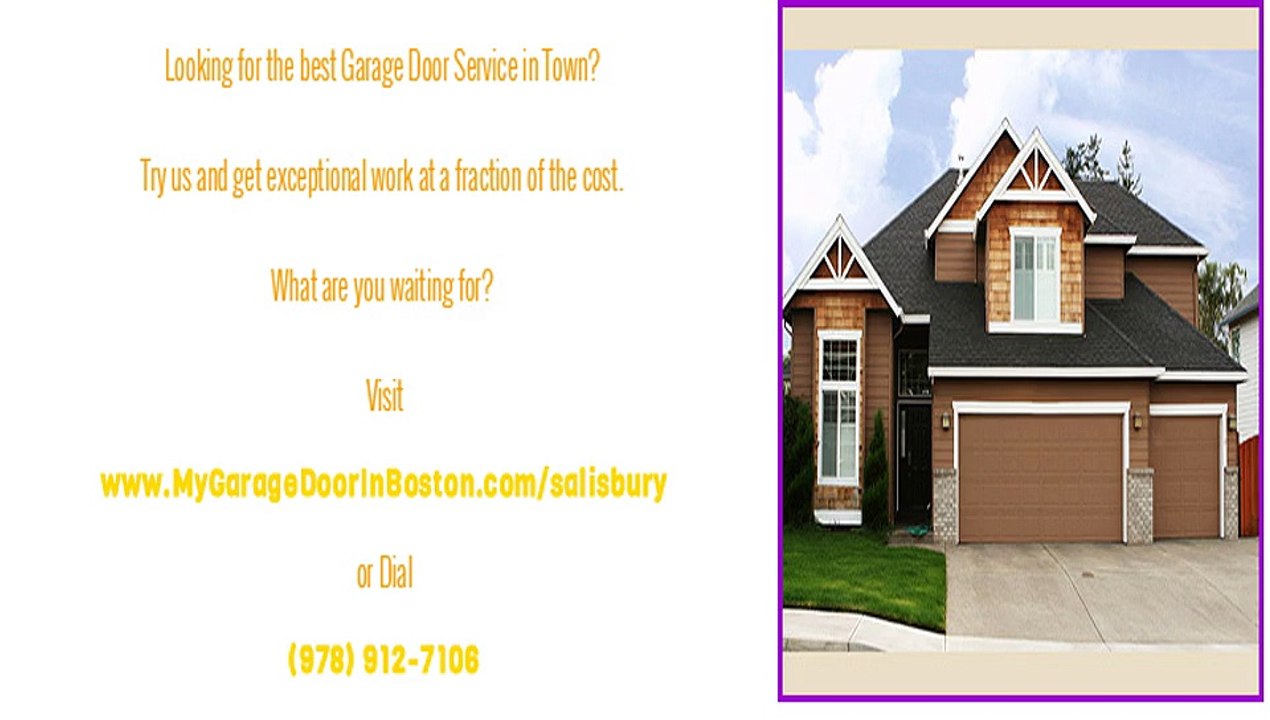 Expert Garage Door Repair in Salisbury, MA