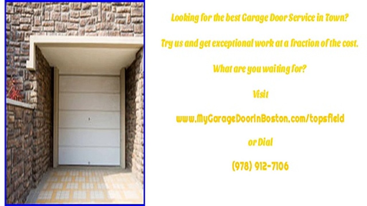 Topsfield, MA Garage Door Repair Specialists