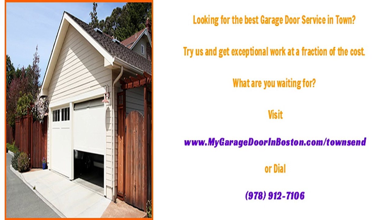 Garage Door Repair Services in Townsend, MA
