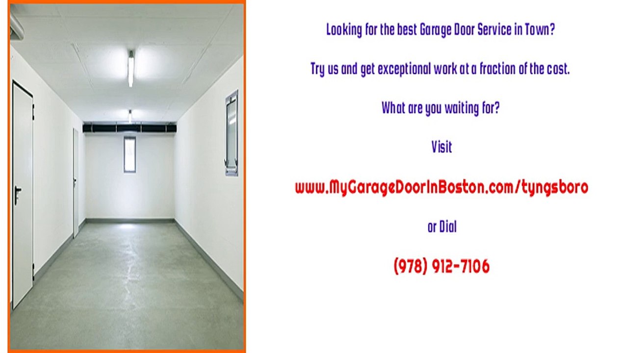 Garage Door Repairs, Service and Installations in Tyngsboro, MA
