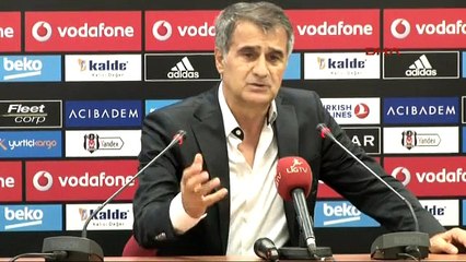 Şenol Güneş'ten futbolcularına....