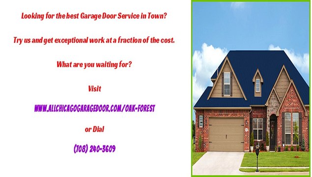 Garage Door Repairs, Service and Installations in Oak Forest, IL