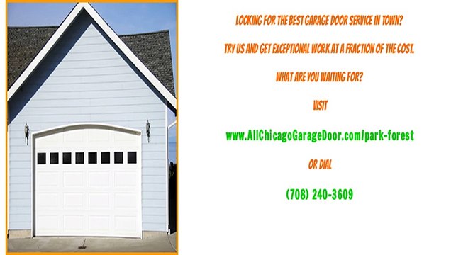 Park Forest, IL Garage Door Repair Services