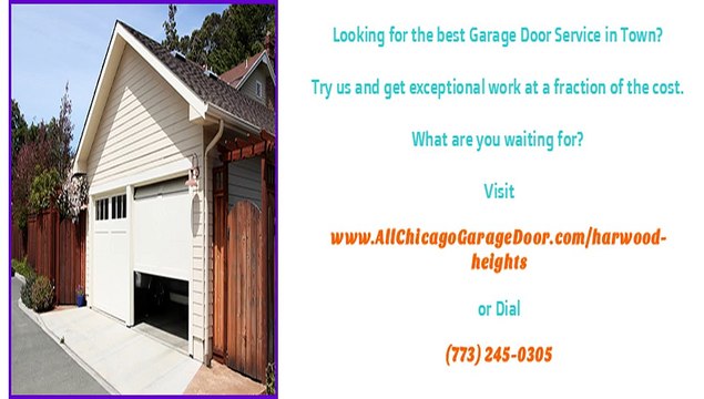 Garage Door Repairs, Service and Installations in Harwood Heights, IL