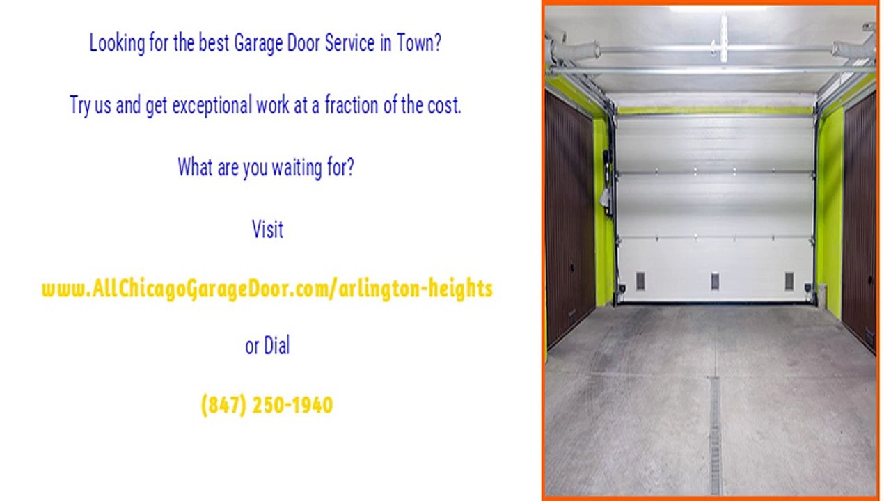 Arlington Heights, IL Garage Door Repairs, Service and Installations