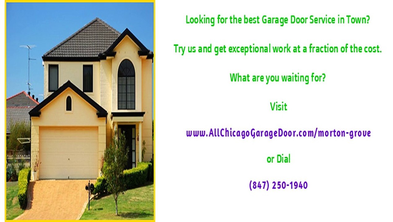 Morton Grove, IL Garage Door Repairs, Service and Installations