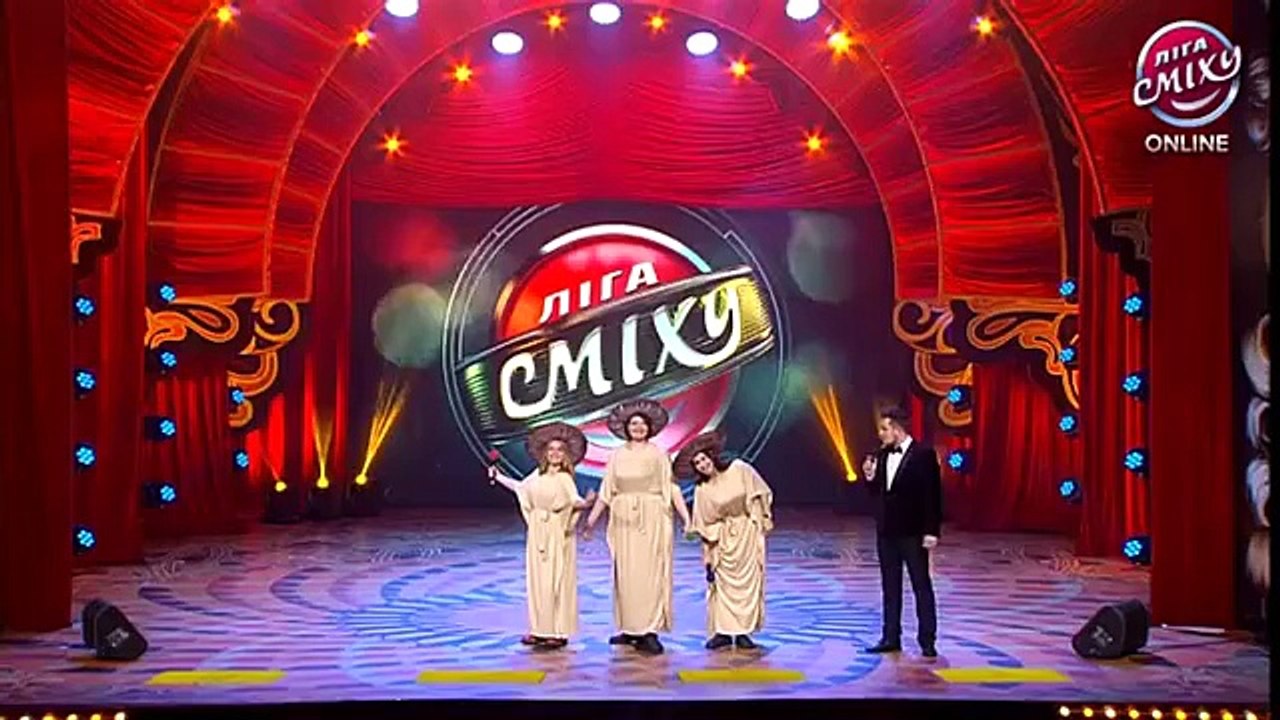 Настоящий женский боевик  - Трио Разные и Антон Лирник - Лига смеха, смешно видео