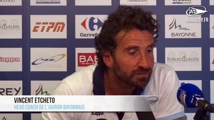 Bayonne-Bourgoin : La réaction de Vincent Etcheto