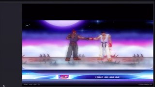 MK vs SFIII: Shin Lvl 2 Akuma vs Chameleon [1/2] HD