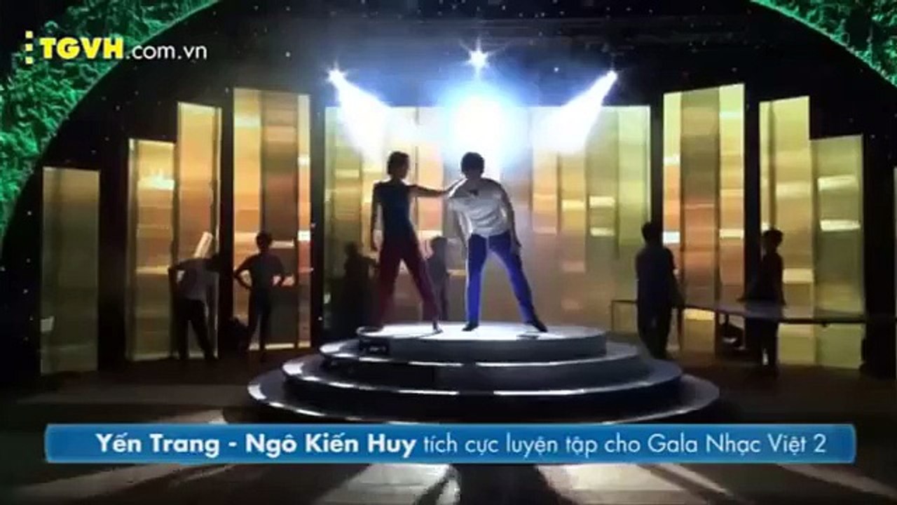 Yến Trang - DVD Gala Nhạc Việt Số 2 (Phần 3- Tập luyện)