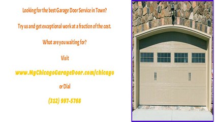 Garage Door Repairs, Service and Installations in Chicago, IL