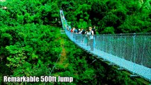525 Feet Thrilling Bungee Jumping in Nepal, The 3rd Highest  Natural Jump in World!