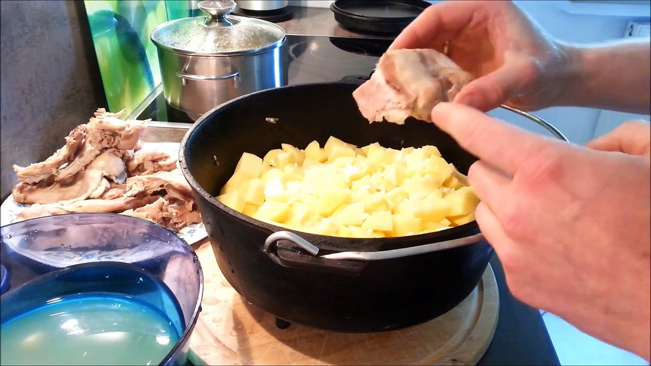 Dutch Oven Kaninchen Dopf Rezept Anleitung  BBQ DO Deutsch