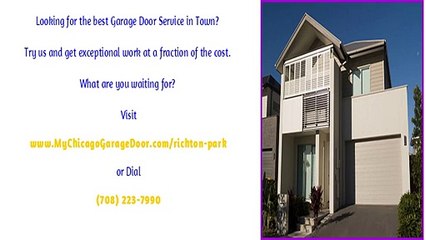 Garage Door Repair Services in Richton Park, IL