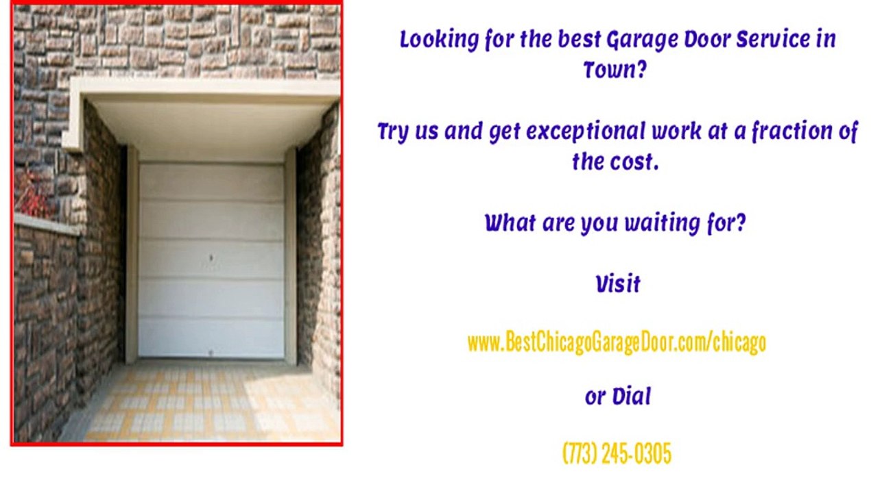 Garage Door Repair Services in Chicago, IL