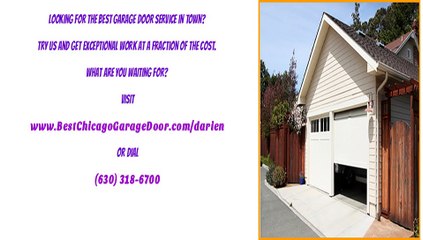 Garage Door Repairs, Service and Installations in Darien, IL