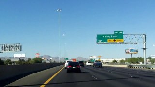 Las Vegas to Mesquite, Nevada: Interstate 15 Time Lapse Drive