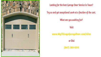 Niles, IL Garage Door Repair Services