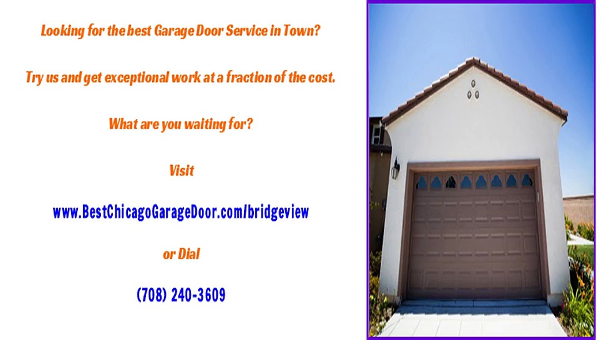 Bridgeview Il Garage Door Repair Services Video Dailymotion