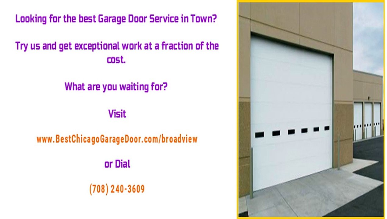 Broadview, IL Garage Door Repairs, Service and Installations