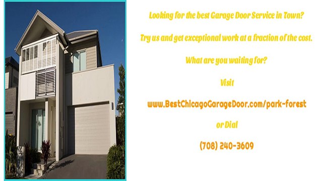 Park Forest, IL Garage Door Repair Services