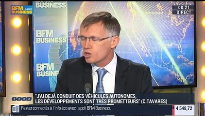 "Nous avons intérêt à faire en sorte que l'automobile continue à tirer le développement technologique du pays": Carlos Tavares - 14/09