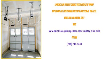 Tải video: Professional Garage Door Repair in Country Club Hills, IL