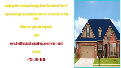 Forest Park, IL Professional Garage Door Repair