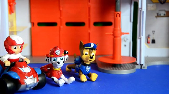 Fireman Sam Episode Paw Patrol New Fire Station Ryder Marshal Chase full story