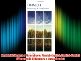 Finnish Dictionary & Phrasebook: Finnish-English/English-Finnish (Hippocrene Dictionary & Phrasebooks)