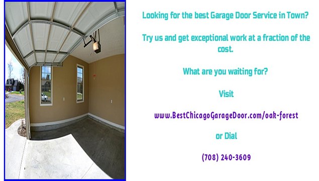 Garage Door Repairs, Service and Installations in Oak Forest, IL